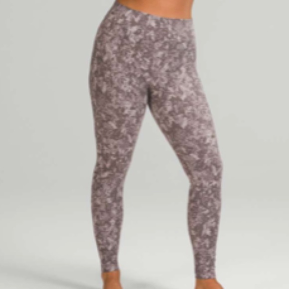 Lululemon Align High-Rise Pant 28" Hideaway Camo Lunar Rock Multi Size 8 - Picture 2 of 6